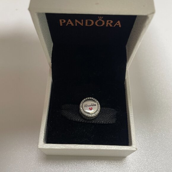 Pandora Love Abuelita Engravable Charm - Picture 5 of 5